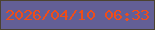 文字の大きさ：4、枠の色：4b4230、背景の色：635f96、文字の色：ef4d1a 無料ブログパーツのブログ時計