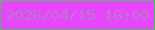 文字の大きさ：5、枠の色：4bc05c、背景の色：e846fd、文字の色：b879c8 無料ブログパーツのブログ時計