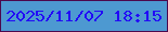 文字の大きさ：1、枠の色：4c084d、背景の色：4d99d1、文字の色：220af6 無料ブログパーツのブログ時計