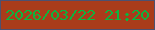 文字の大きさ：5、枠の色：4c5171、背景の色：a93c1b、文字の色：0bb53e 無料ブログパーツのブログ時計