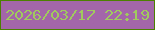文字の大きさ：1、枠の色：4c8000、背景の色：a266a9、文字の色：a0ca5d 無料ブログパーツのブログ時計