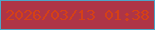 文字の大きさ：2、枠の色：4ca5c7、背景の色：ae3546、文字の色：d54016 無料ブログパーツのブログ時計