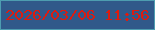 文字の大きさ：1、枠の色：4d9db0、背景の色：30598a、文字の色：dc1b10 無料ブログパーツのブログ時計