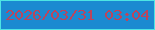 文字の大きさ：3、枠の色：4de5e4、背景の色：1b8ad1、文字の色：ba455d 無料ブログパーツのブログ時計