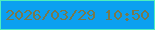 文字の大きさ：2、枠の色：4defbf、背景の色：0ba0f0、文字の色：78794b 無料ブログパーツのブログ時計