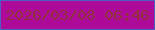 文字の大きさ：1、枠の色：4e5ec4、背景の色：ad0a99、文字の色：933143 無料ブログパーツのブログ時計
