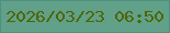 文字の大きさ：2、枠の色：4e9080、背景の色：61a089、文字の色：4e6602 無料ブログパーツのブログ時計