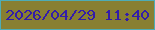 文字の大きさ：1、枠の色：4eacb6、背景の色：887f32、文字の色：321caa 無料ブログパーツのブログ時計