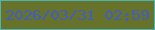 文字の大きさ：5、枠の色：4eb4b2、背景の色：67732a、文字の色：3f5ebf 無料ブログパーツのブログ時計