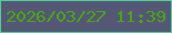 文字の大きさ：1、枠の色：4ed096、背景の色：545876、文字の色：46a908 無料ブログパーツのブログ時計