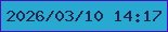 文字の大きさ：5、枠の色：4f0bb7、背景の色：27a9d1、文字の色：21274d 無料ブログパーツのブログ時計