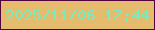 文字の大きさ：1、枠の色：50053f、背景の色：e5bb6d、文字の色：78ecbe 無料ブログパーツのブログ時計