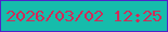 文字の大きさ：5、枠の色：5022c9、背景の色：16bcab、文字の色：d02b58 無料ブログパーツのブログ時計