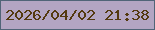 文字の大きさ：4、枠の色：506478、背景の色：b3a5c3、文字の色：543910 無料ブログパーツのブログ時計