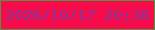 文字の大きさ：5、枠の色：529441、背景の色：f80b4a、文字の色：813a9c 無料ブログパーツのブログ時計