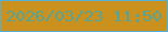 文字の大きさ：3、枠の色：53b0d7、背景の色：cb911f、文字の色：56a398 無料ブログパーツのブログ時計
