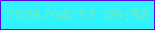 文字の大きさ：5、枠の色：5406e8、背景の色：30f3ff、文字の色：68ebc0 無料ブログパーツのブログ時計