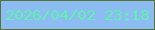 文字の大きさ：1、枠の色：547531、背景の色：8dbcf2、文字の色：5ff2ae 無料ブログパーツのブログ時計