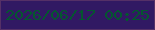文字の大きさ：1、枠の色：553067、背景の色：311963、文字の色：04572f 無料ブログパーツのブログ時計