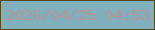 文字の大きさ：1、枠の色：554914、背景の色：7fb0bc、文字の色：b2979d 無料ブログパーツのブログ時計