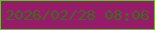 文字の大きさ：2、枠の色：55ca25、背景の色：961c69、文字の色：3f6a20 無料ブログパーツのブログ時計