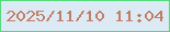 文字の大きさ：1、枠の色：55d77b、背景の色：dceaf5、文字の色：c27e63 無料ブログパーツのブログ時計