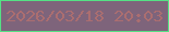 文字の大きさ：1、枠の色：55e185、背景の色：7e647b、文字の色：ab6e70 無料ブログパーツのブログ時計