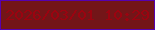 文字の大きさ：5、枠の色：5601af、背景の色：731518、文字の色：9b0310 無料ブログパーツのブログ時計
