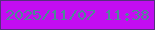 文字の大きさ：1、枠の色：562f7f、背景の色：c30df2、文字の色：4d8996 無料ブログパーツのブログ時計