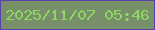 文字の大きさ：3、枠の色：5643ab、背景の色：78906a、文字の色：8dd762 無料ブログパーツのブログ時計