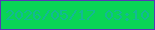 文字の大きさ：3、枠の色：5737b6、背景の色：09d456、文字の色：13b895 無料ブログパーツのブログ時計