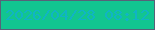 文字の大きさ：4、枠の色：576178、背景の色：12c590、文字の色：10b4c5 無料ブログパーツのブログ時計