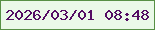 文字の大きさ：4、枠の色：579045、背景の色：eaf9e8、文字の色：540d64 無料ブログパーツのブログ時計