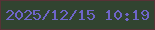 文字の大きさ：2、枠の色：583236、背景の色：314430、文字の色：6e65c9 無料ブログパーツのブログ時計