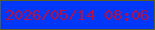 文字の大きさ：2、枠の色：585f22、背景の色：0137f9、文字の色：b50f44 無料ブログパーツのブログ時計