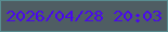 文字の大きさ：3、枠の色：588d91、背景の色：4f5d63、文字の色：4908ed 無料ブログパーツのブログ時計