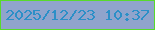 文字の大きさ：4、枠の色：58da2c、背景の色：90a4cc、文字の色：2c8fc7 無料ブログパーツのブログ時計
