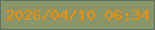 文字の大きさ：1、枠の色：597162、背景の色：8a9667、文字の色：f08e04 無料ブログパーツのブログ時計
