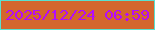 文字の大きさ：3、枠の色：59e0cf、背景の色：d4662d、文字の色：b40cf9 無料ブログパーツのブログ時計