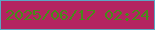 文字の大きさ：3、枠の色：5ba7c4、背景の色：b42461、文字の色：488b1a 無料ブログパーツのブログ時計