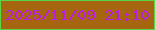 文字の大きさ：1、枠の色：5bd44a、背景の色：a6660f、文字の色：bb1de3 無料ブログパーツのブログ時計