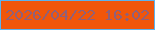 文字の大きさ：5、枠の色：5cb3ee、背景の色：f1560a、文字の色：906079 無料ブログパーツのブログ時計