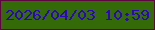 文字の大きさ：4、枠の色：5d0640、背景の色：356a09、文字の色：2b06c0 無料ブログパーツのブログ時計