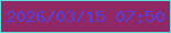 文字の大きさ：2、枠の色：5ddeda、背景の色：902865、文字の色：5541da 無料ブログパーツのブログ時計