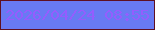 文字の大きさ：1、枠の色：5f1022、背景の色：687af3、文字の色：945dfe 無料ブログパーツのブログ時計