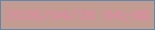 文字の大きさ：1、枠の色：5f86ad、背景の色：c29b91、文字の色：e186a3 無料ブログパーツのブログ時計