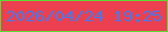 文字の大きさ：3、枠の色：5fd834、背景の色：ec3f4f、文字の色：4979e7 無料ブログパーツのブログ時計