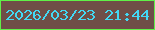 文字の大きさ：3、枠の色：60f148、背景の色：6f4e47、文字の色：42d9f5 無料ブログパーツのブログ時計