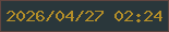 文字の大きさ：1、枠の色：614540、背景の色：2a373b、文字の色：b38e29 無料ブログパーツのブログ時計