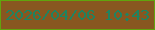 文字の大きさ：1、枠の色：61a40d、背景の色：885720、文字の色：208360 無料ブログパーツのブログ時計